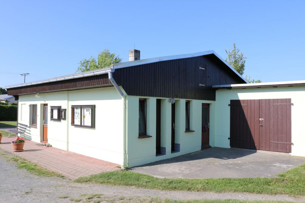 Sicht auf die Toiletten